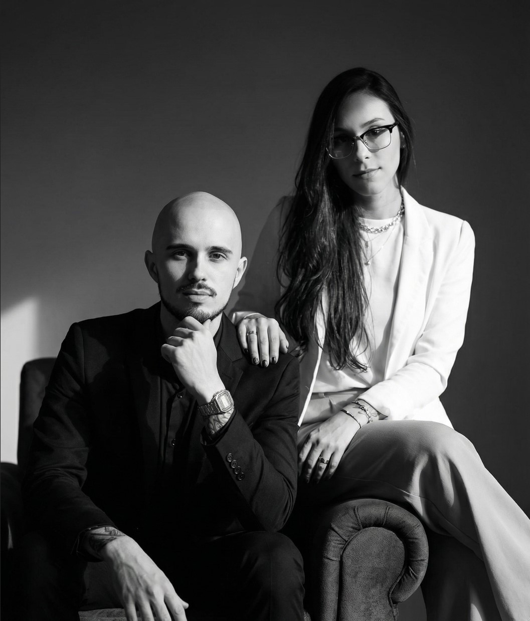 Thiago Reis e Larissa Thomaz — fundadores do ERA 3D